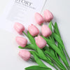 Artificial Silicone Tulips with Stems