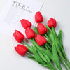 Artificial Silicone Tulips with Stems