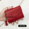 Slim Tassel Clutch Wallet