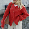 Fuzzy Soft Knit Open Cardigan
