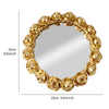Golden Rose Mirrored Trinket Tray