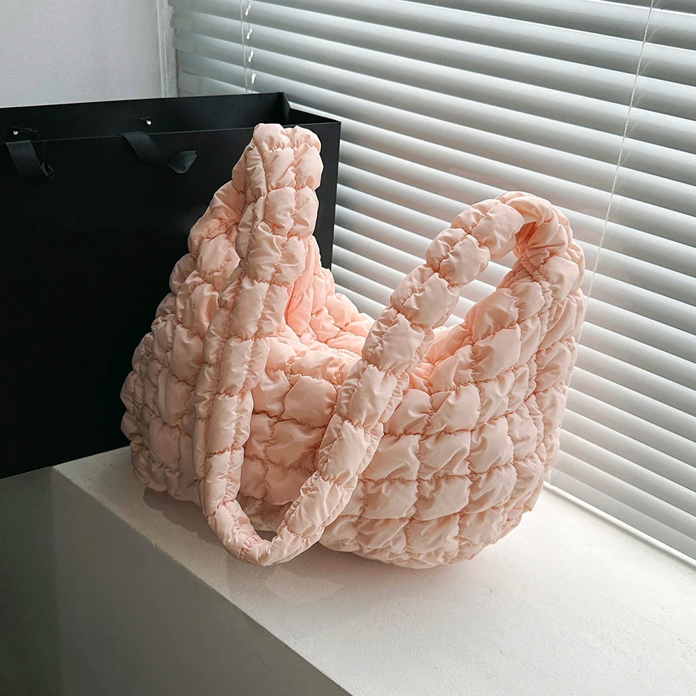 Quilted Padded Cloud Crossbody Bag