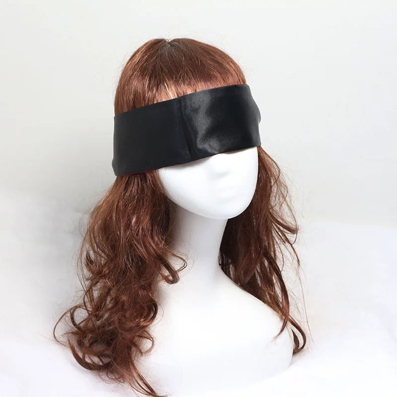 Satin Ribbon Tie Sleep Mask