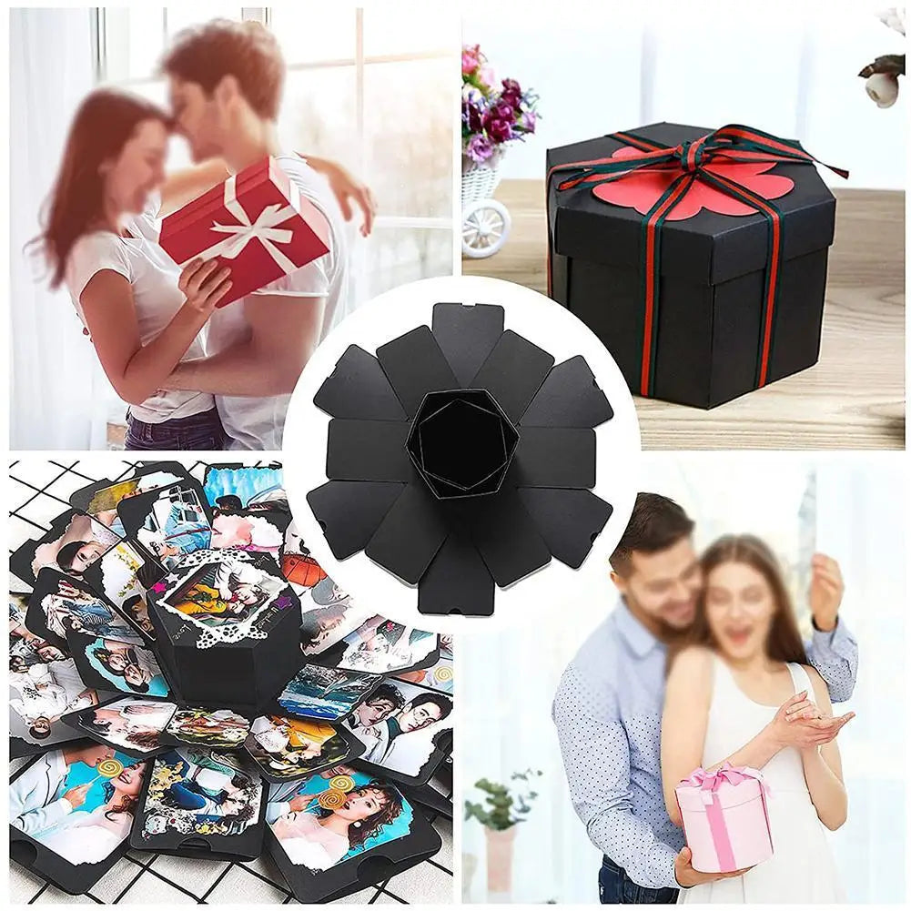 DIY Explosion Photo Album Gift Box