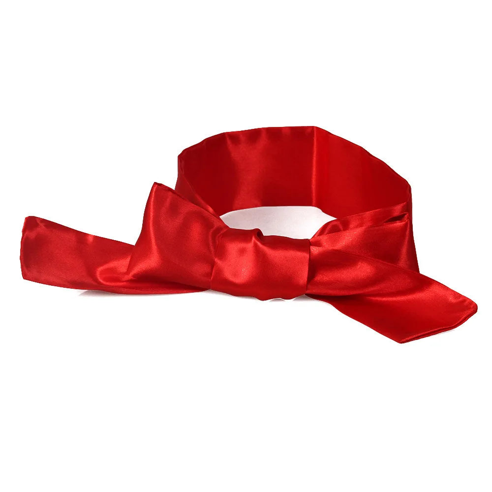 Satin Ribbon Tie Sleep Mask