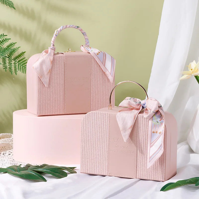 Handheld Solid Colour Gift Box