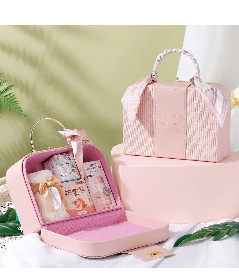 Handheld Solid Colour Gift Box
