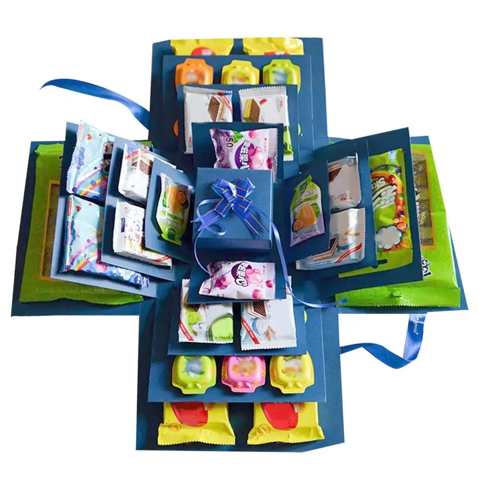 DIY Explosion Photo Album Gift Box