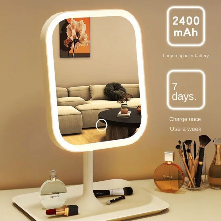 LED Desktop Vanity Makeup Mirror