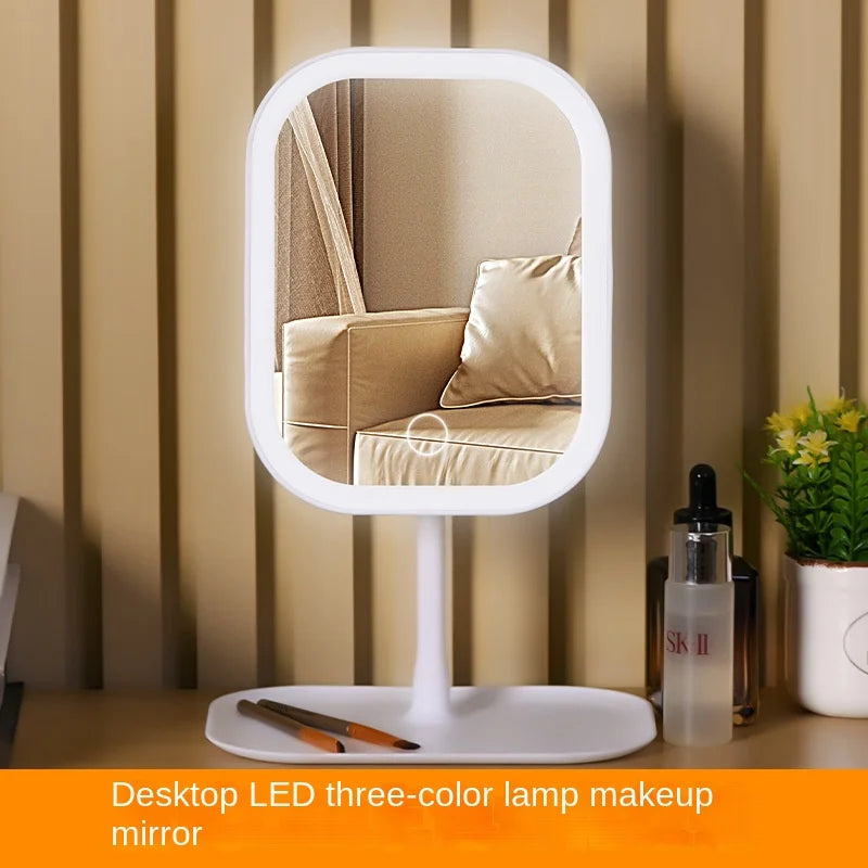 LED Desktop Vanity Makeup Mirror