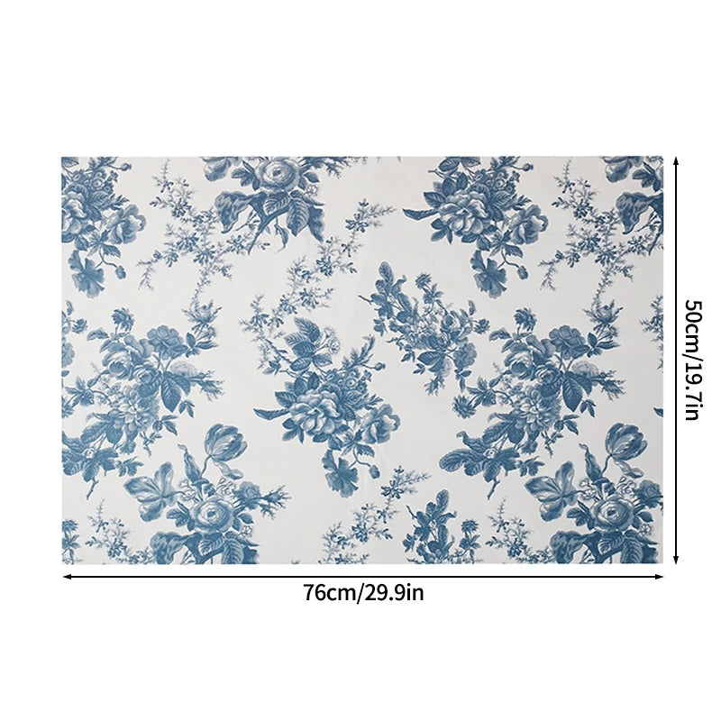 Hand-Kneaded Tissue Bouquet Wrapping Paper, 10 Sheets