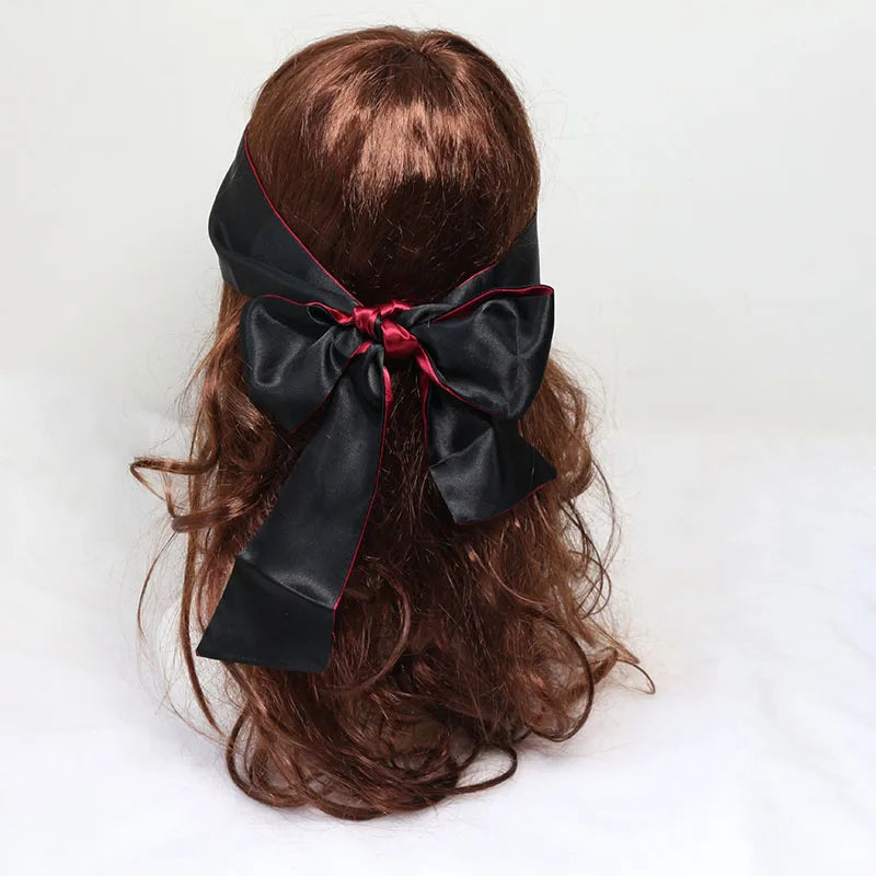 Satin Ribbon Tie Sleep Mask