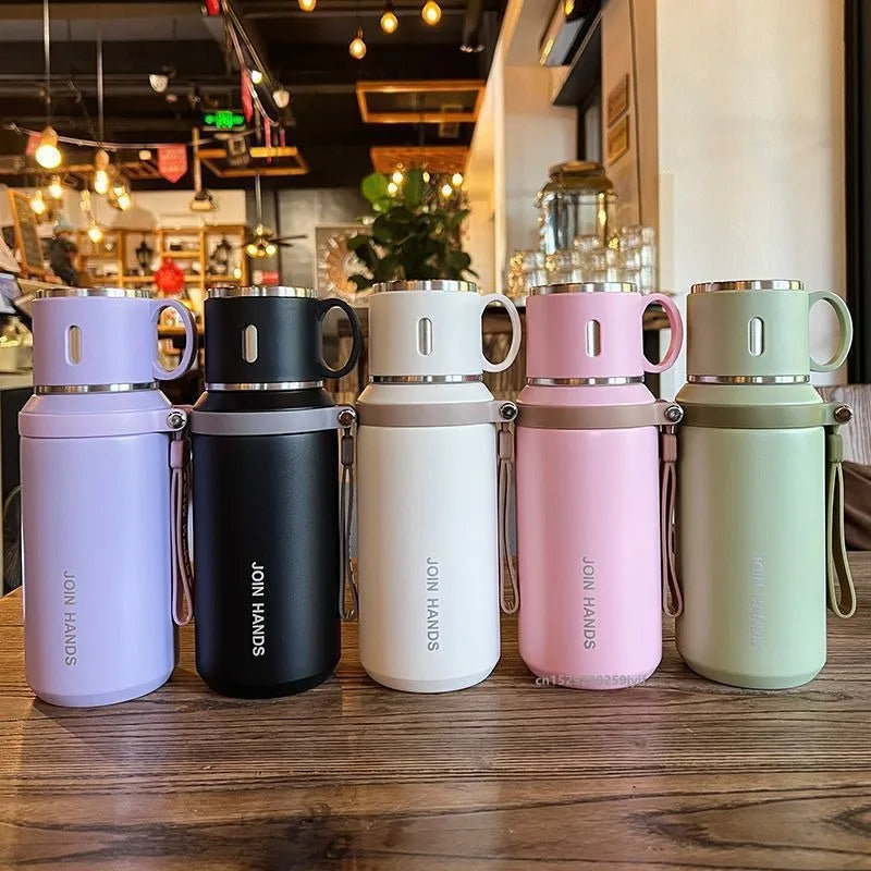Insulated Stainless Steel Travel Mug, 600ml and 800ml