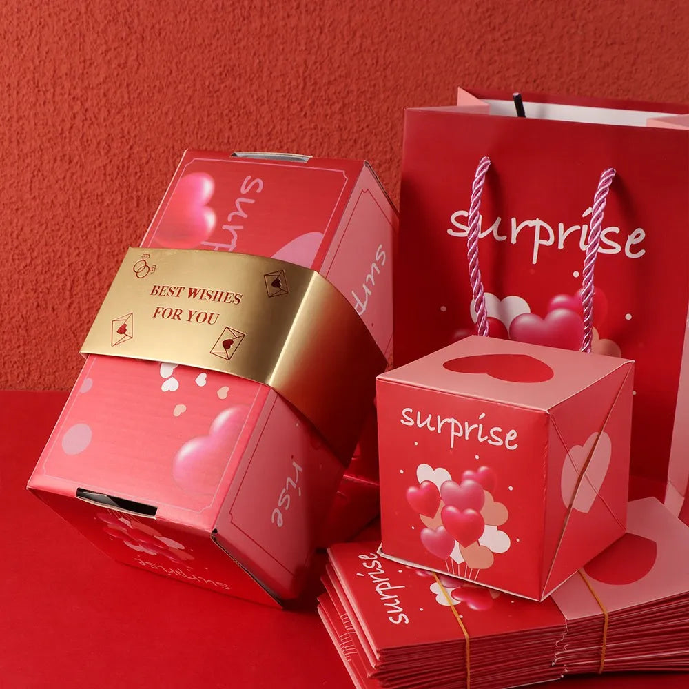 Cash Explosion Surprise Gift Box