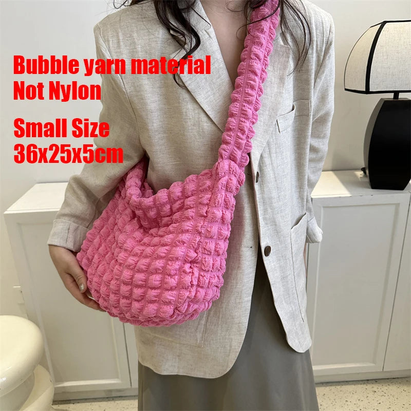Quilted Padded Cloud Crossbody Bag