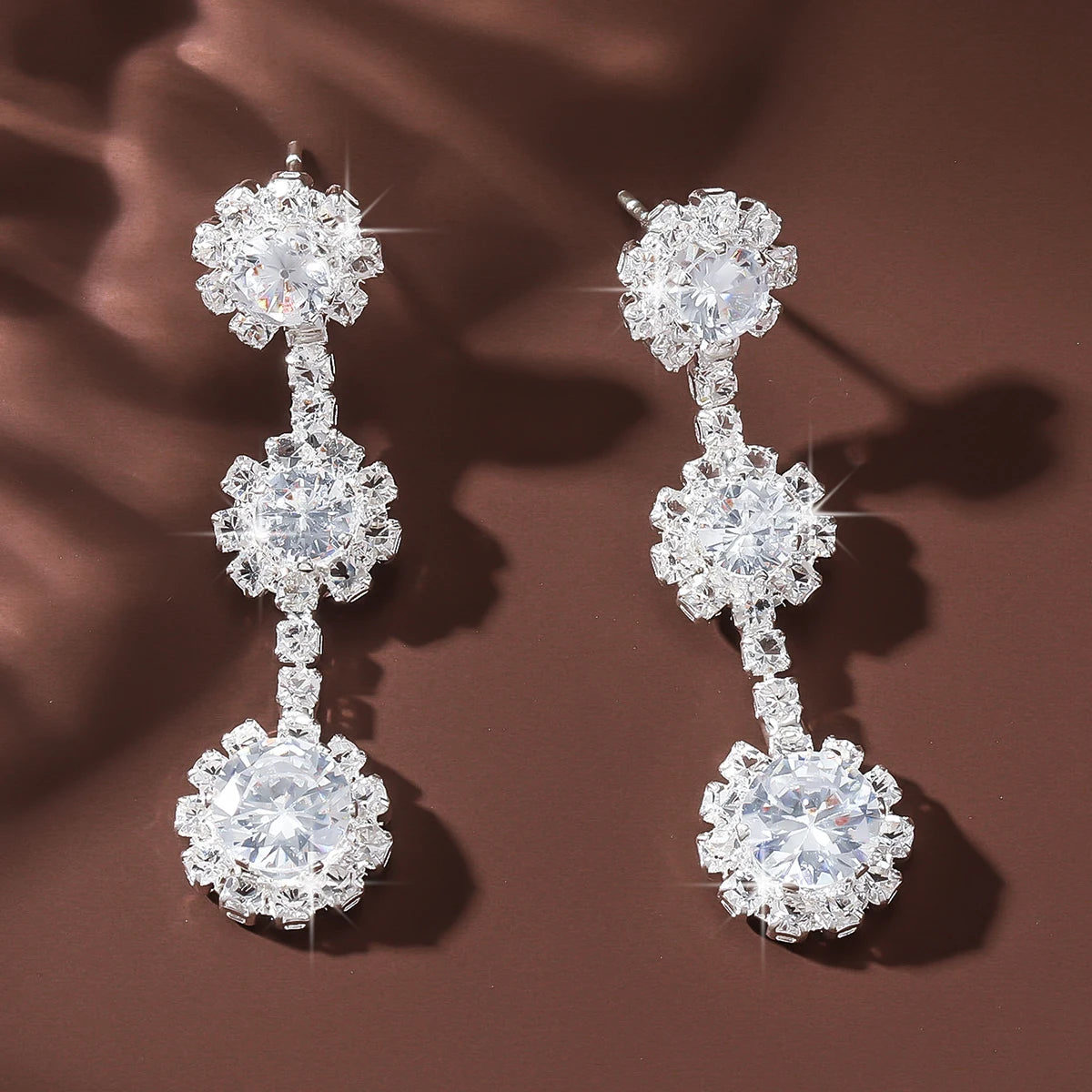 Pearl Petal Ball Drop Earrings