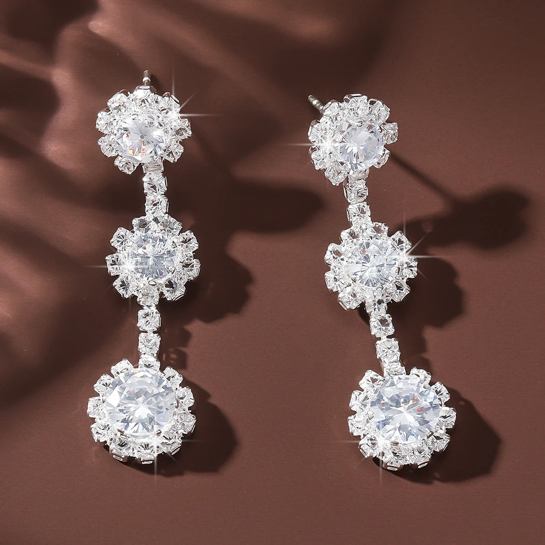 Pearl Petal Ball Drop Earrings
