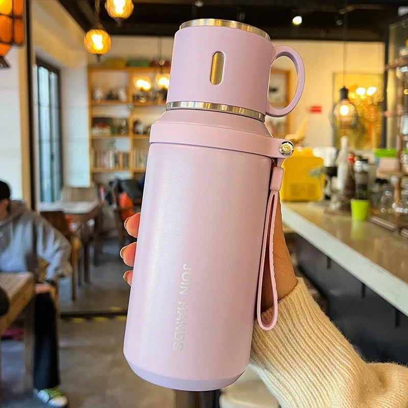 Insulated Stainless Steel Travel Mug, 600ml and 800ml