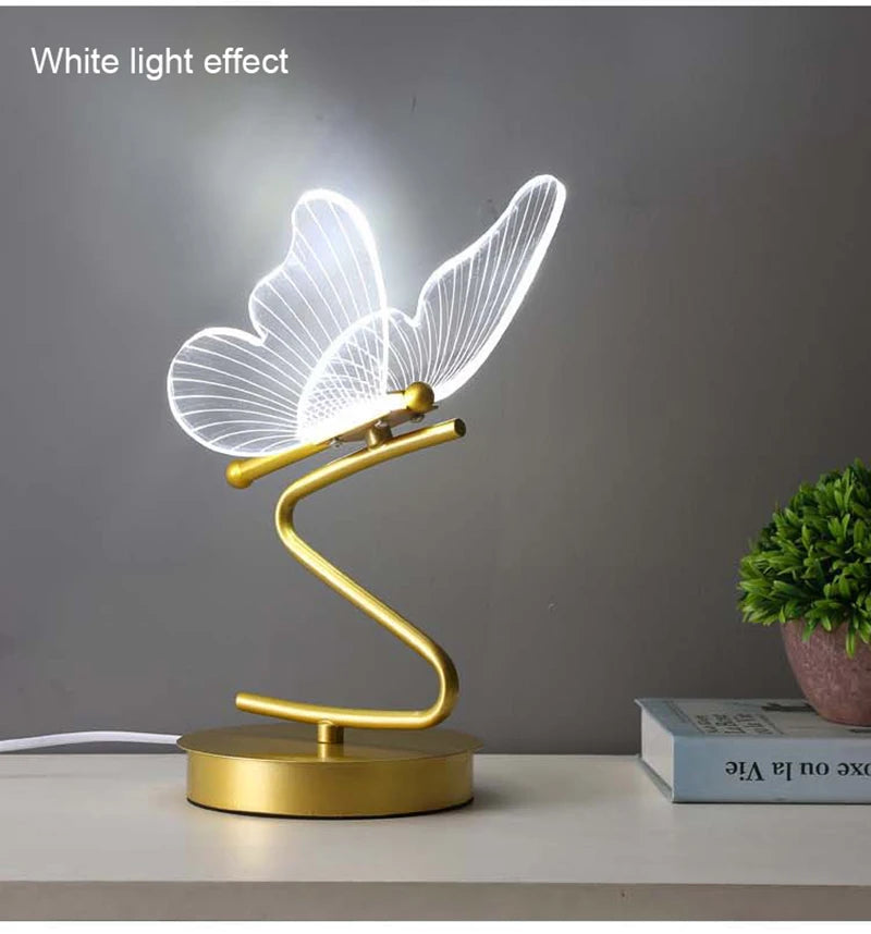 Nordic Butterfly LED Table Lamp