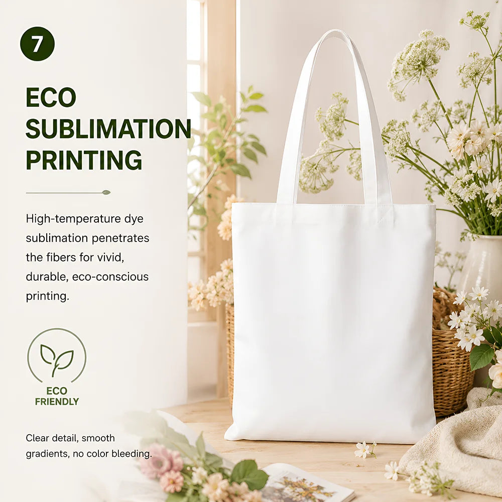 Amber Geo Canvas Shoulder Tote Bag