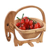Foldable Bamboo Fruit Basket