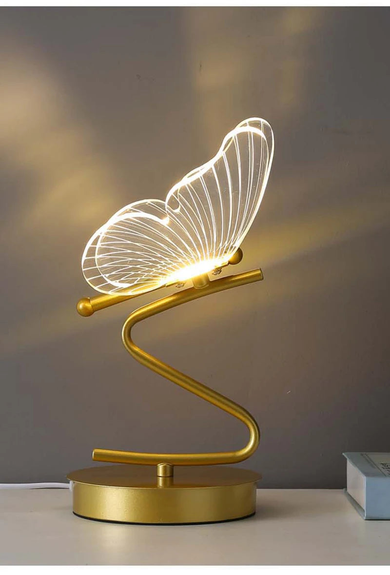 Nordic Butterfly LED Table Lamp