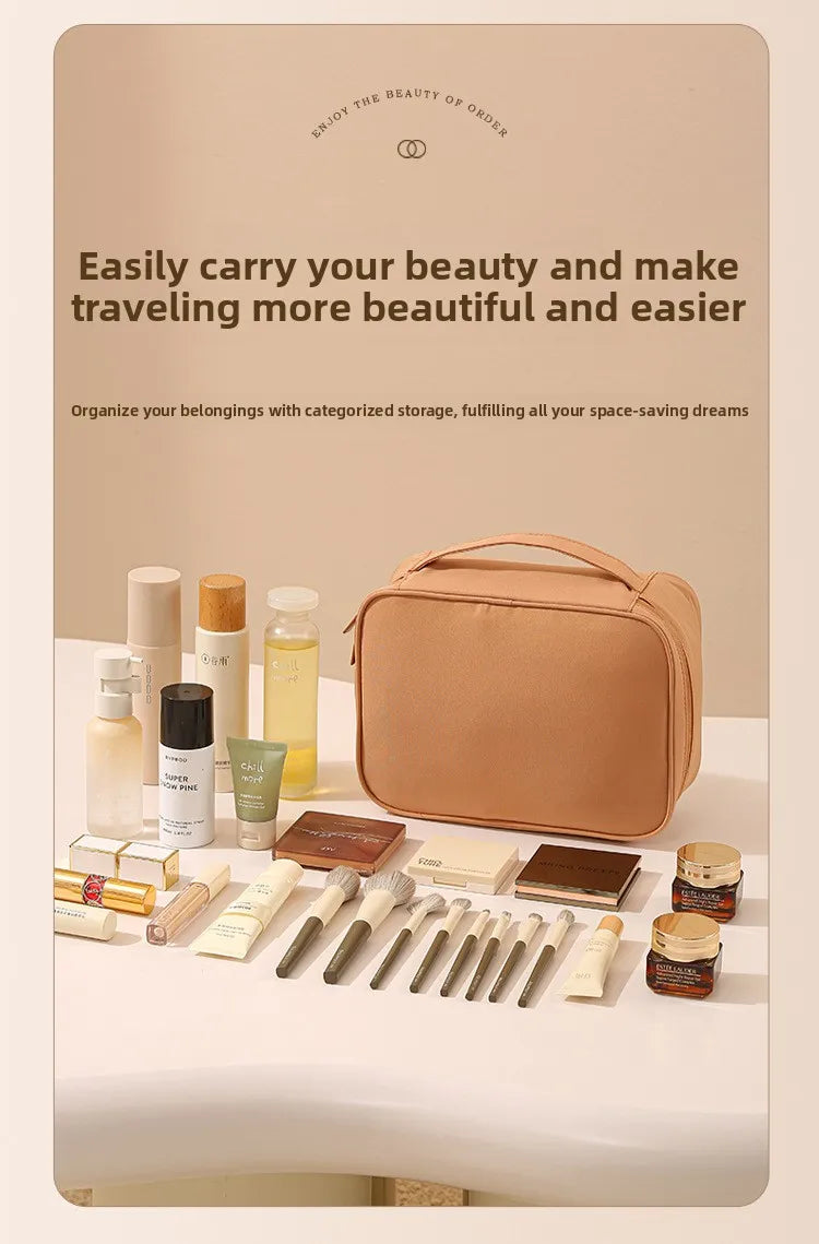 Double Layer Travel Cosmetic Organiser Bag