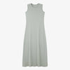 Ribbed Wrap Top and A Line Dress Set