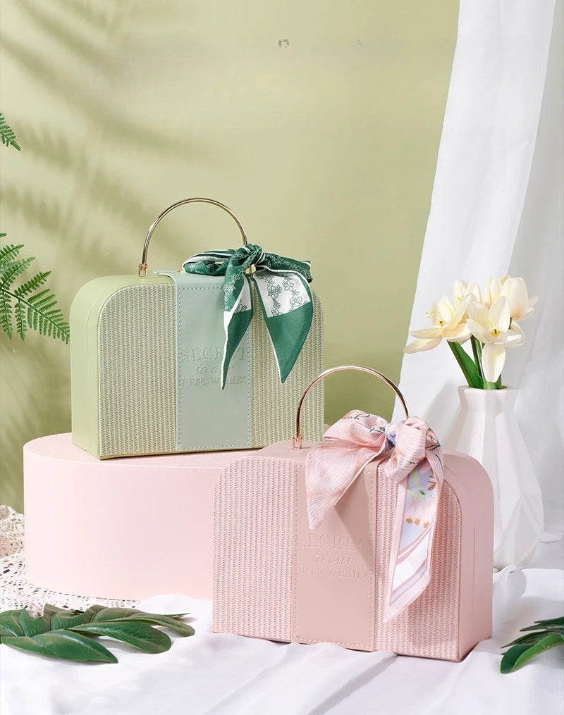 Handheld Solid Colour Gift Box