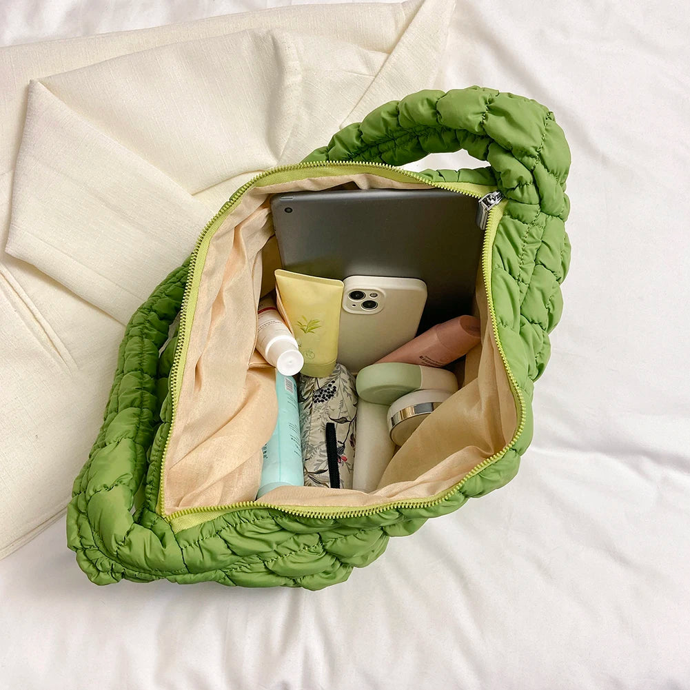 Quilted Padded Cloud Crossbody Bag