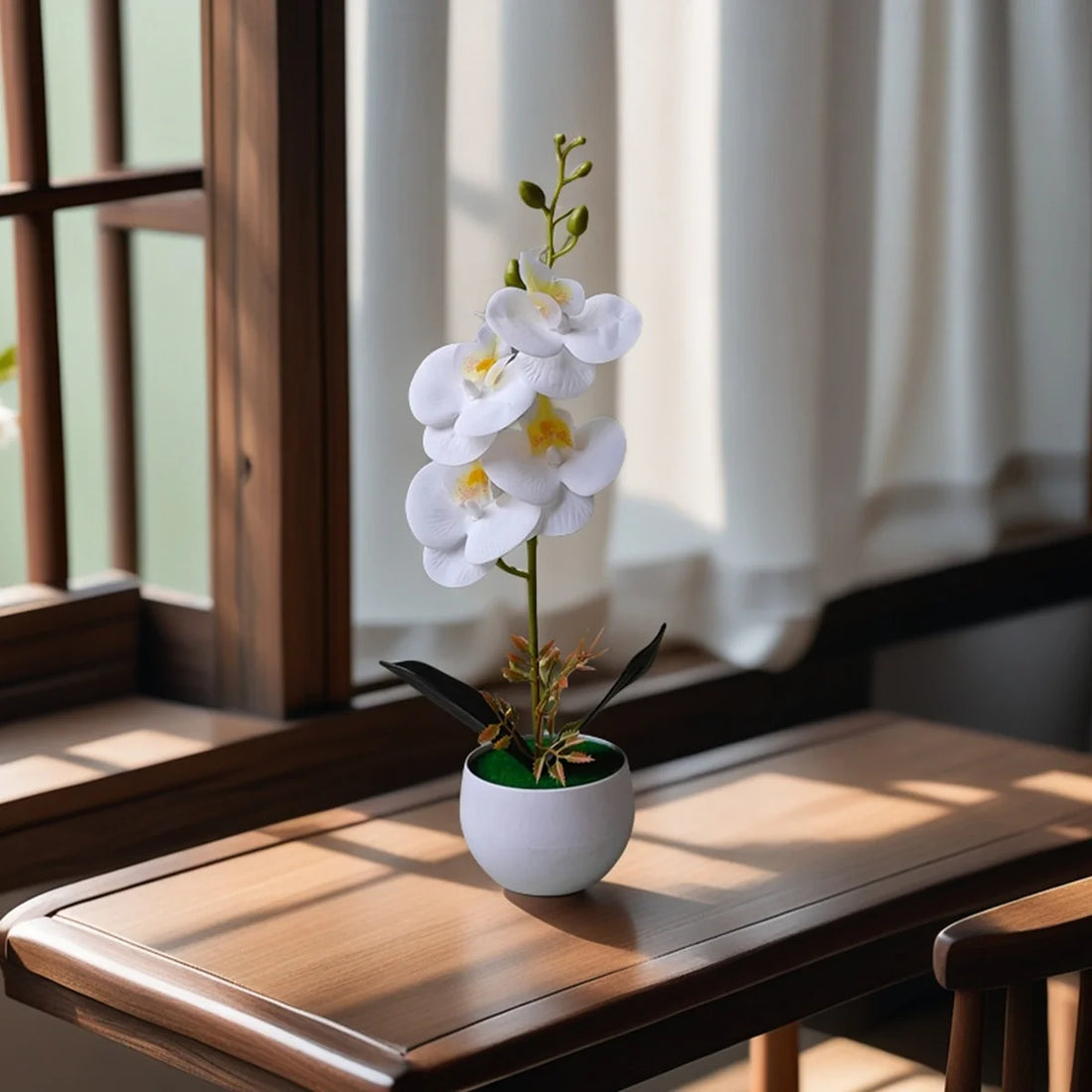Artificial Orchid in Pot