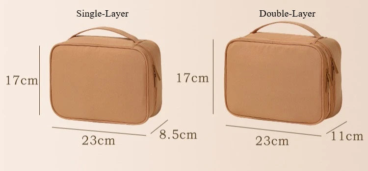 Double Layer Travel Cosmetic Organiser Bag