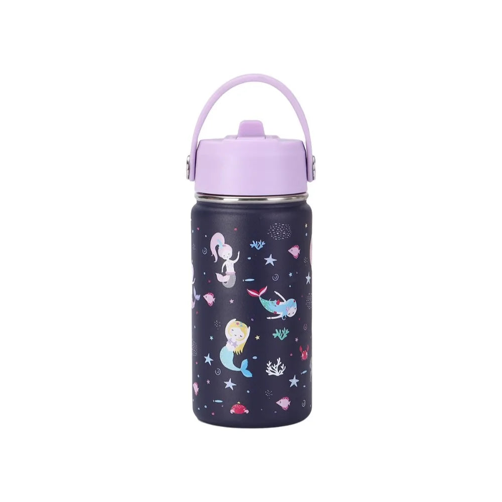 Cartoon Handheld Insulated Water Bottle