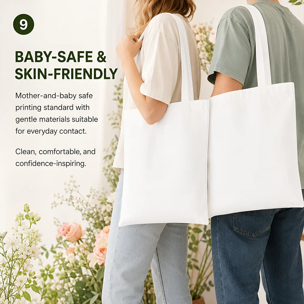 Amber Geo Canvas Shoulder Tote Bag