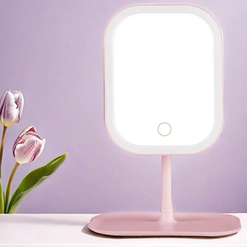 LED Desktop Vanity Makeup Mirror