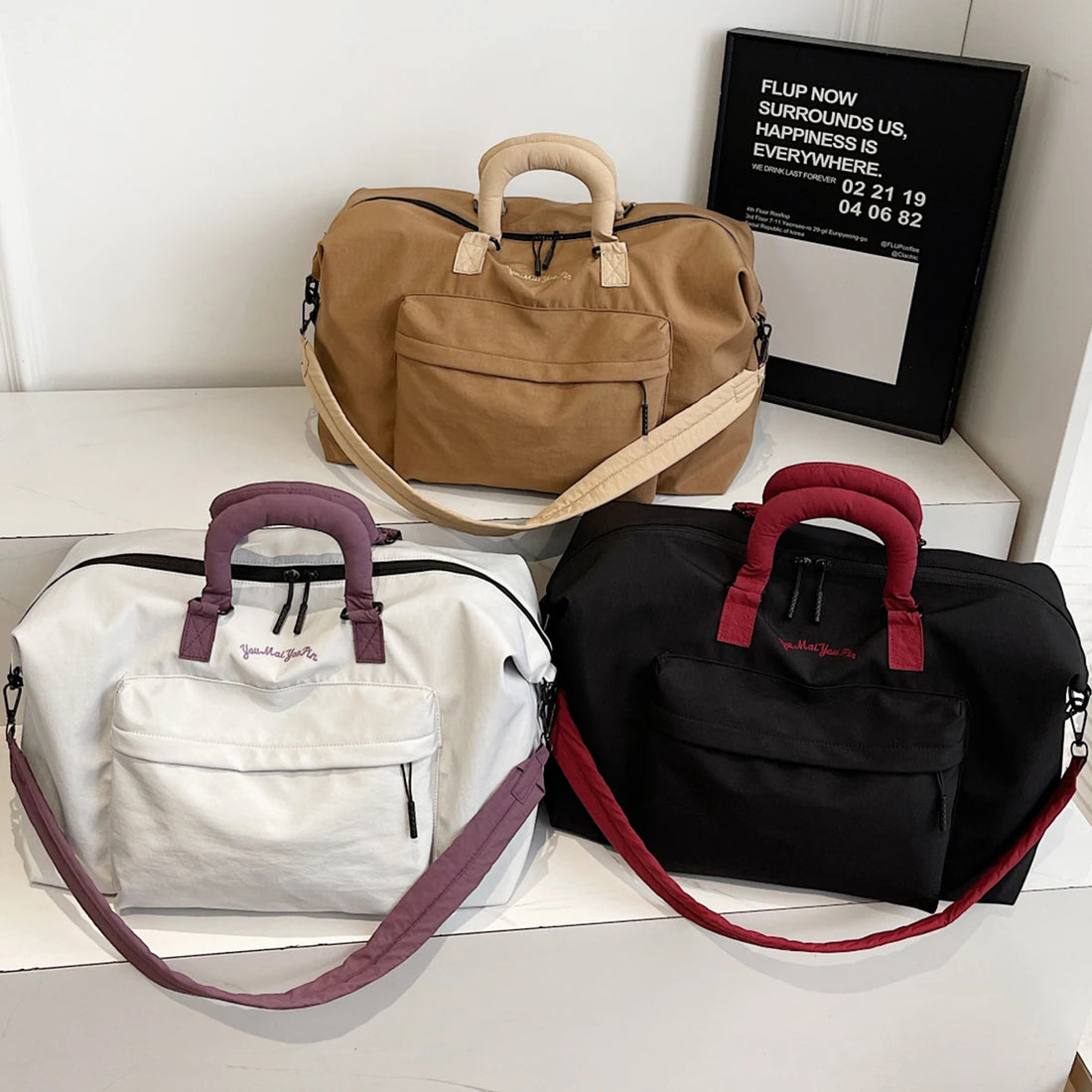 Foldable Lightweight Travel Duffel Bag