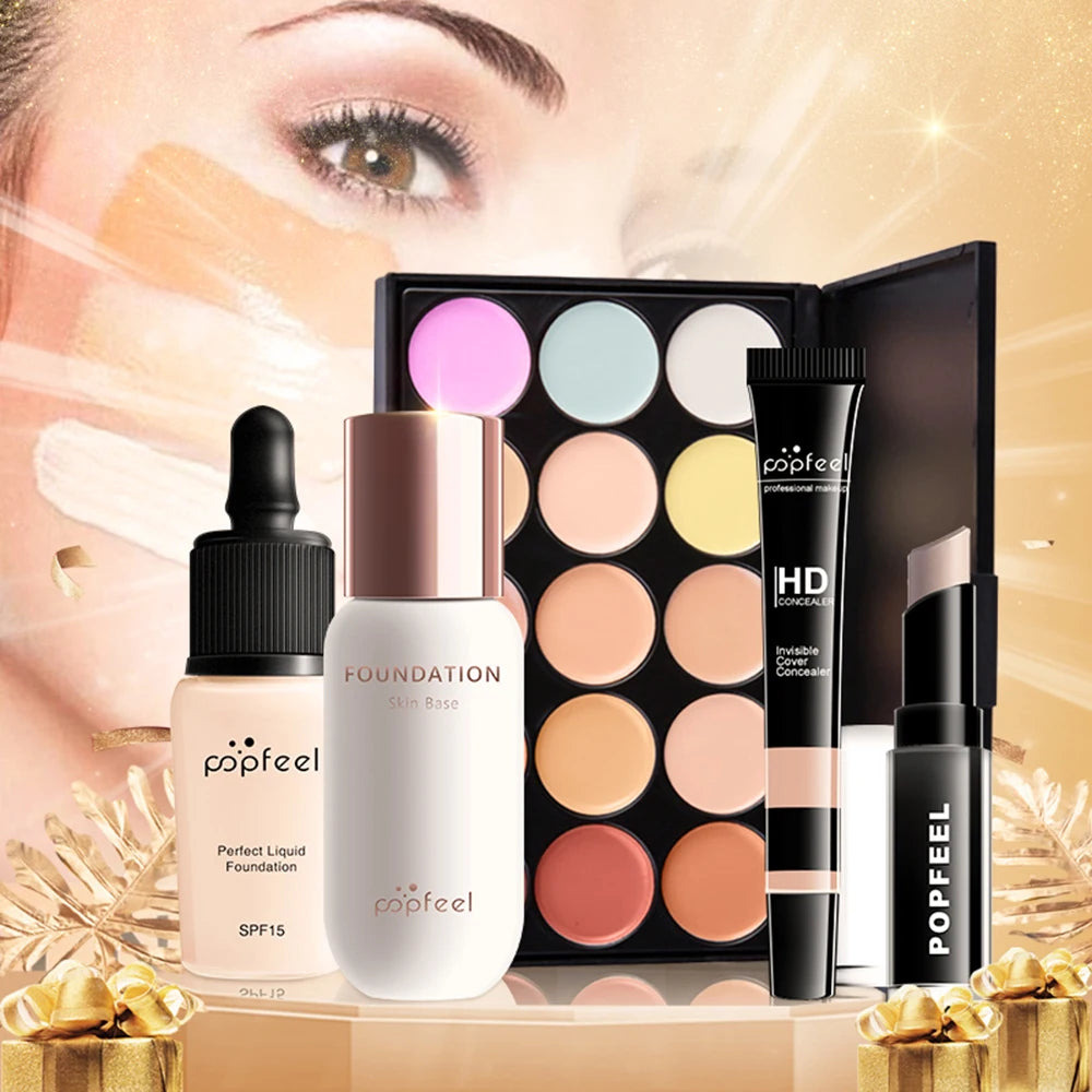 All In One Makeup Kit with Cosmetic Bag