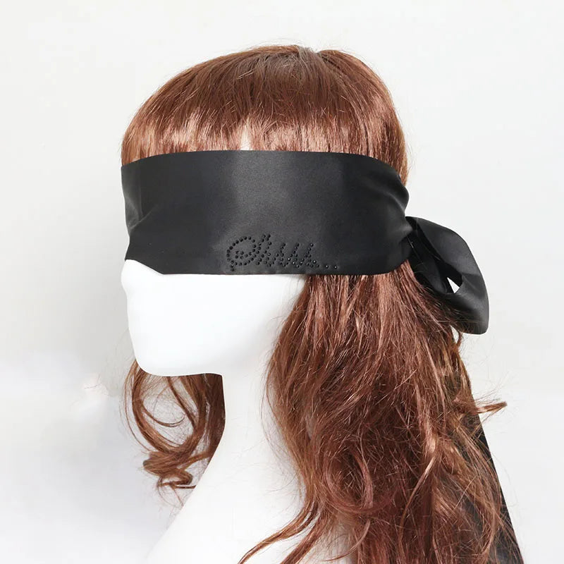 Satin Ribbon Tie Sleep Mask