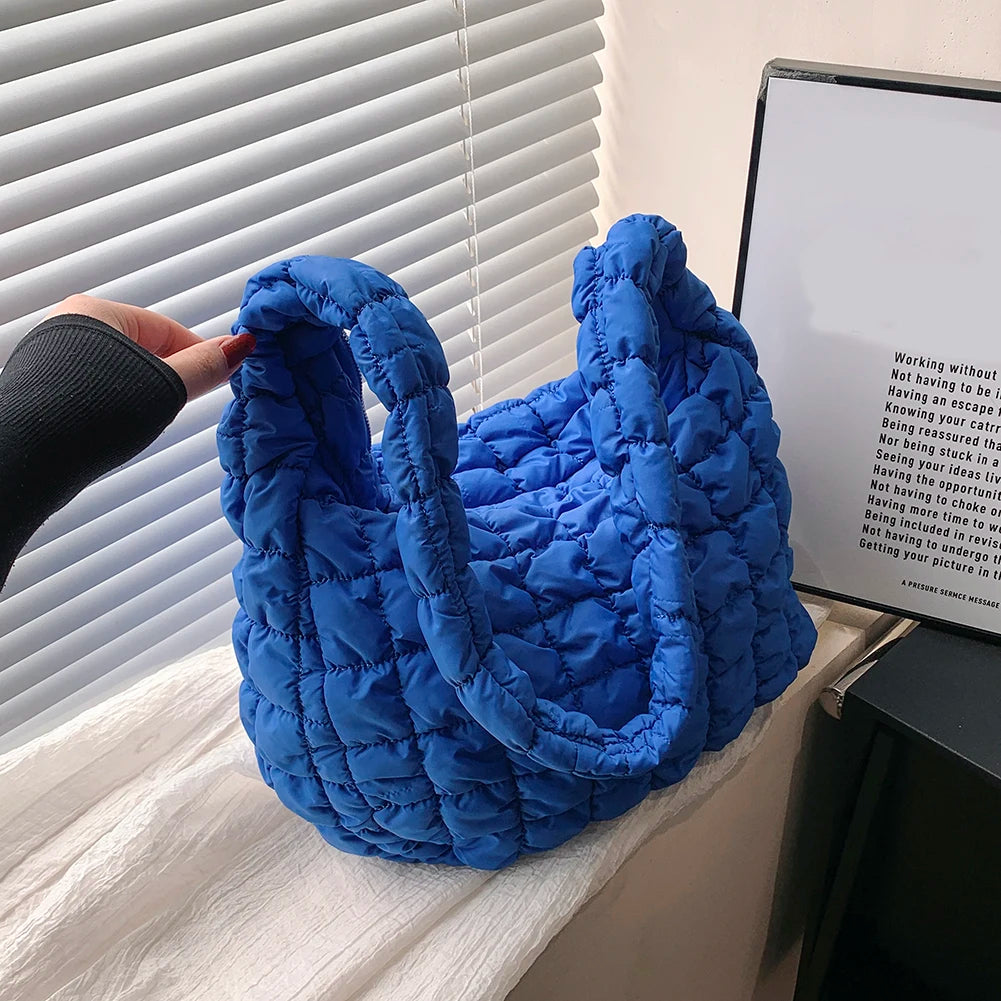 Quilted Padded Cloud Crossbody Bag
