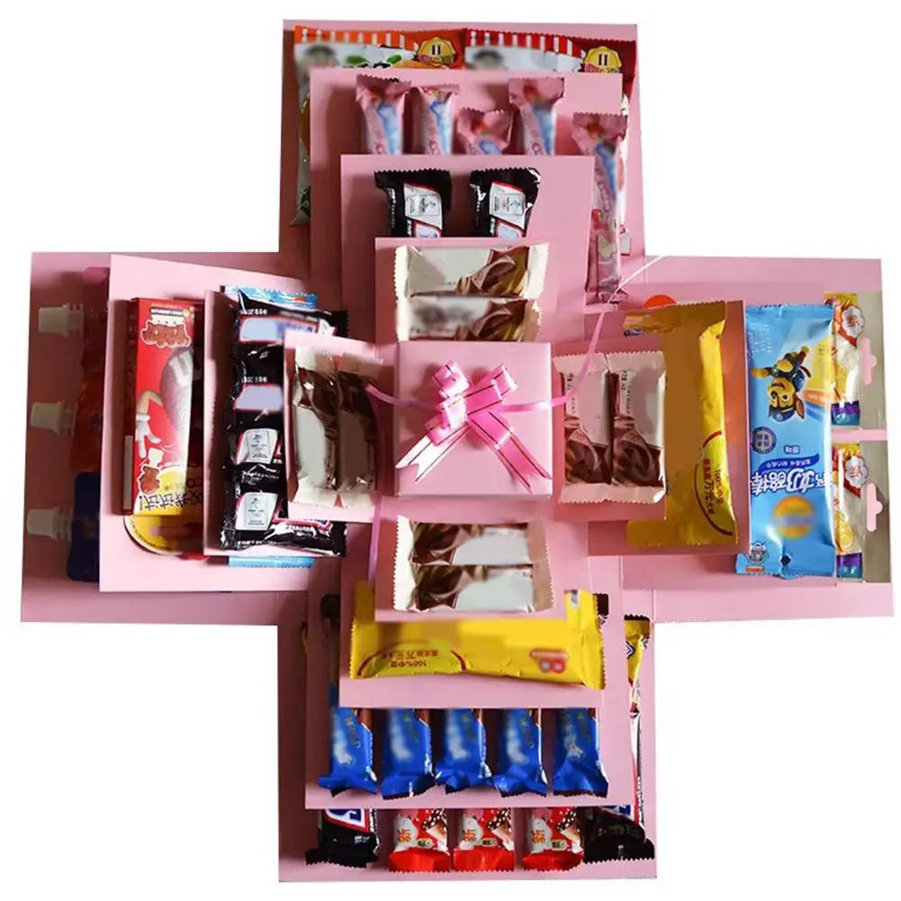 DIY Explosion Photo Album Gift Box