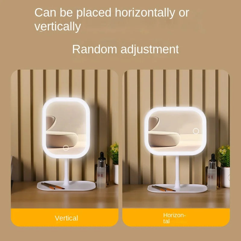 LED Desktop Vanity Makeup Mirror