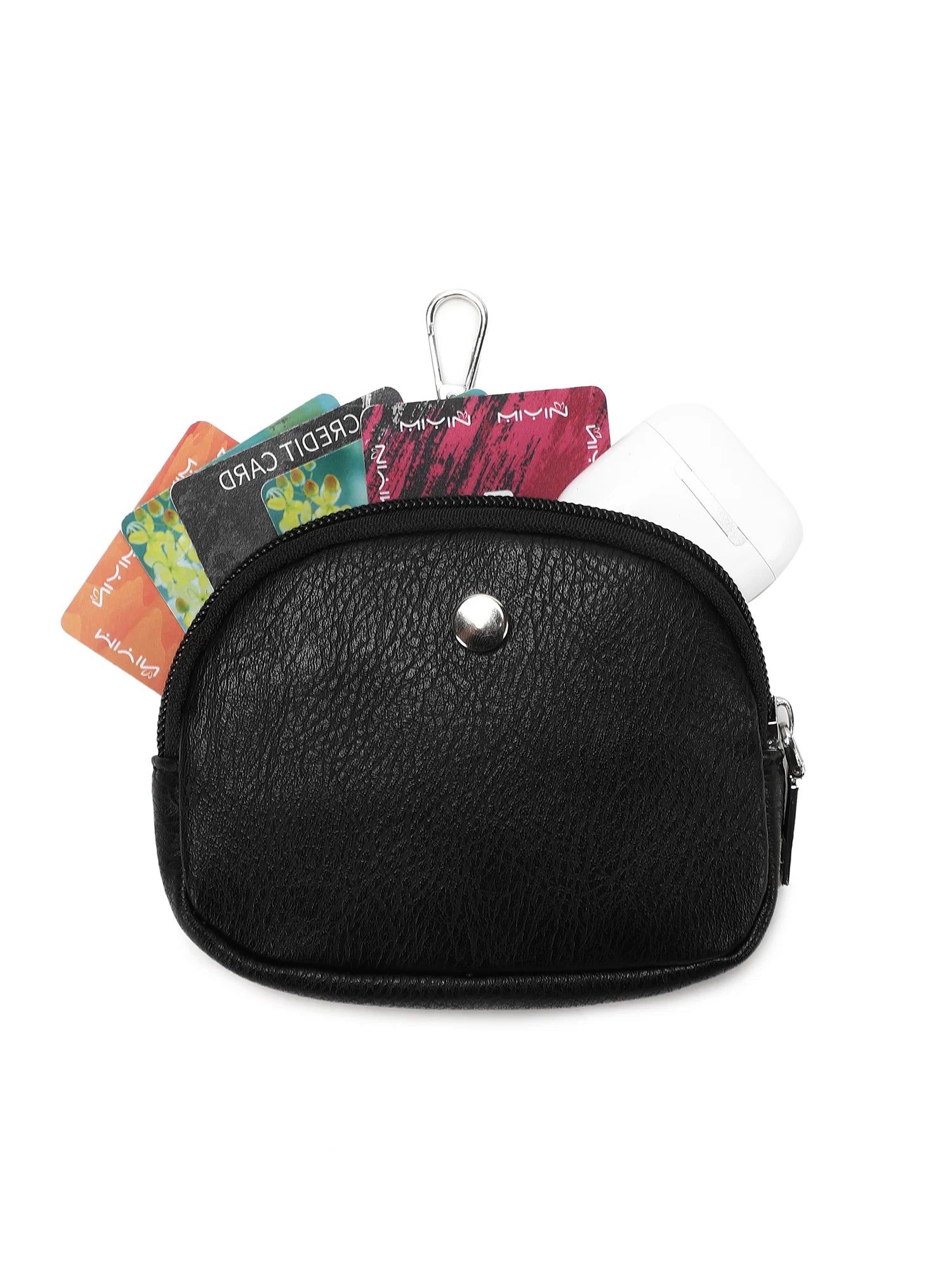Leopard Print Zip Wristlet Wallet