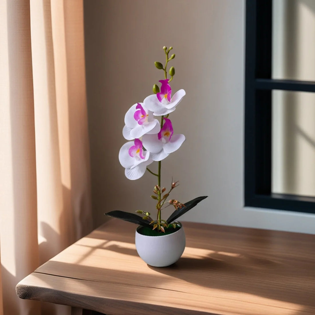 Artificial Orchid in Pot