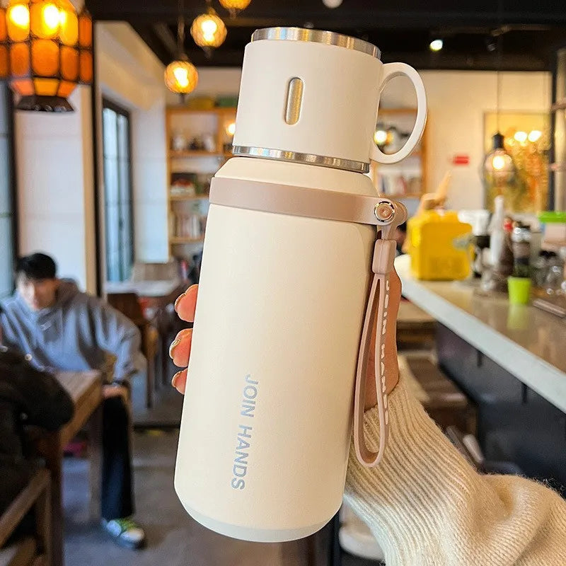 Insulated Stainless Steel Travel Mug, 600ml and 800ml