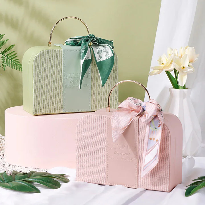 Handheld Solid Colour Gift Box