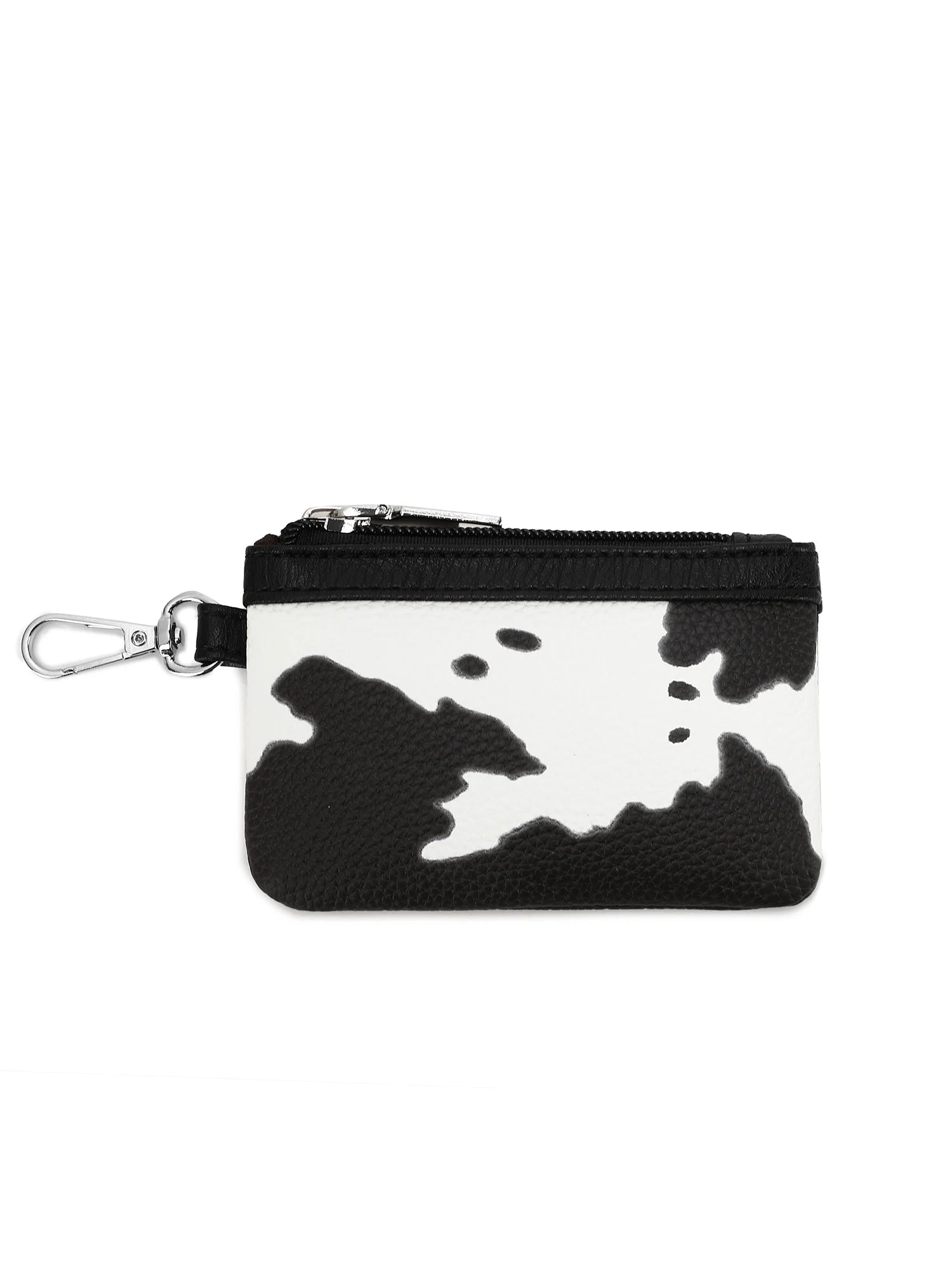 Leopard Print Zip Wristlet Wallet