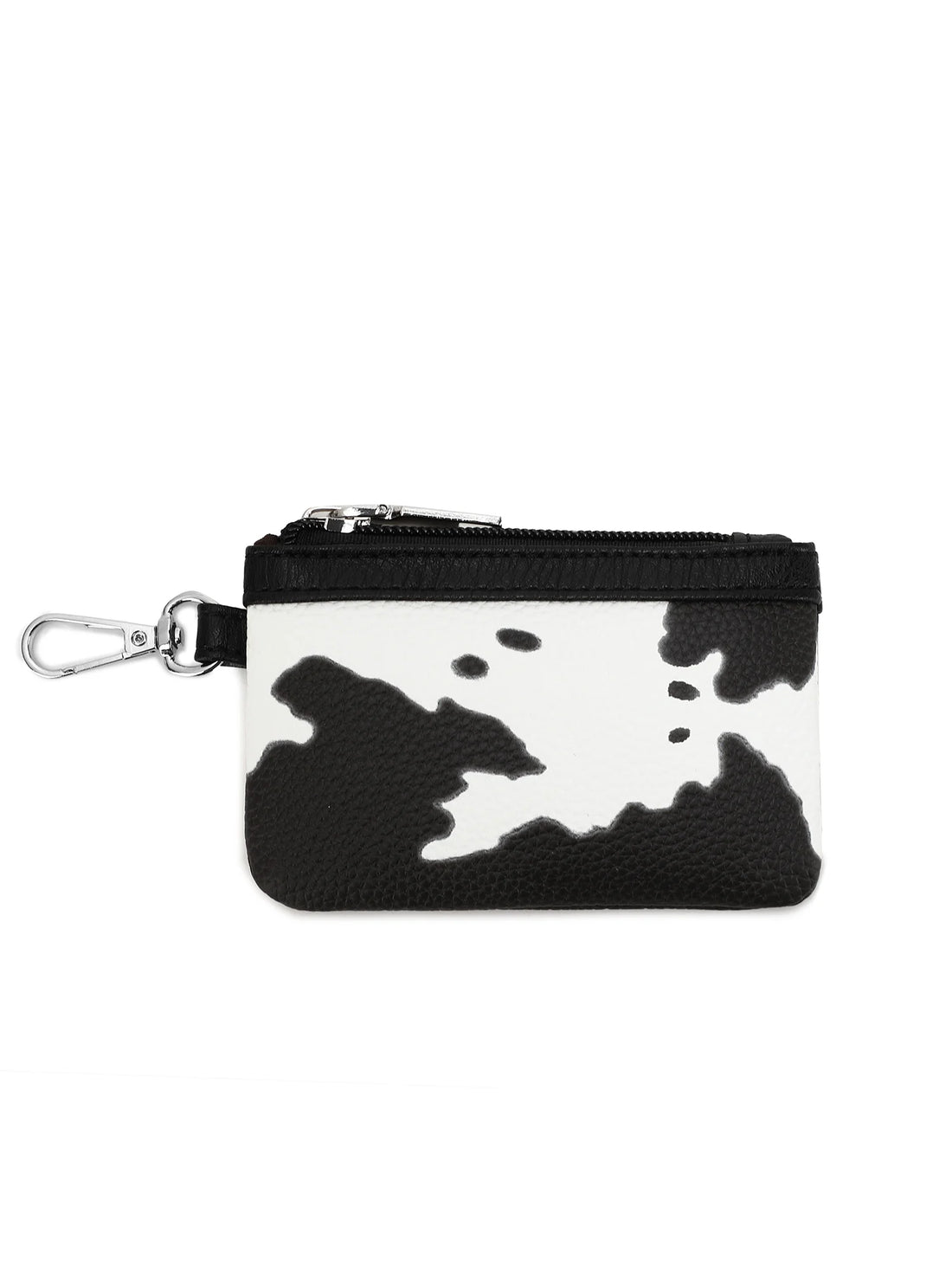 Leopard Print Zip Wristlet Wallet