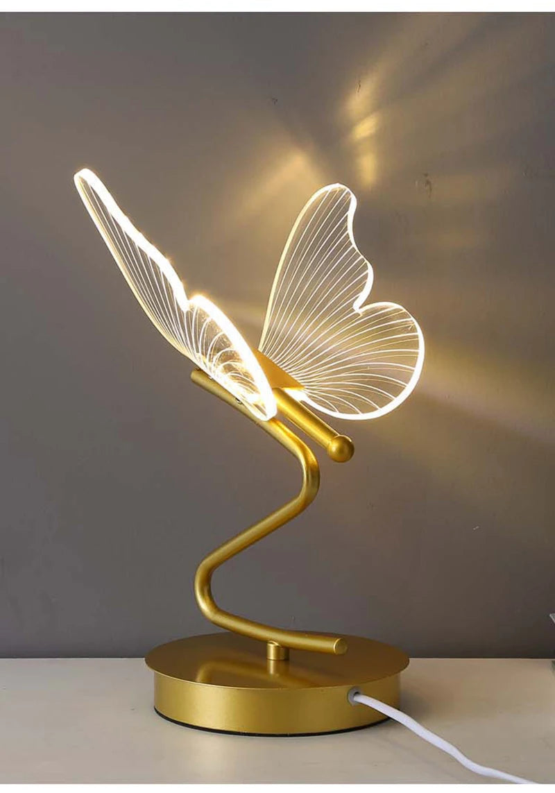 Nordic Butterfly LED Table Lamp