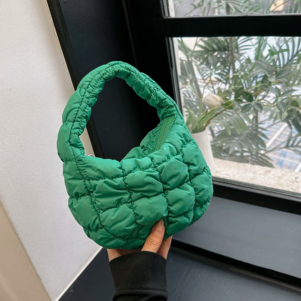 Quilted Padded Cloud Crossbody Bag