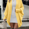 Longline Open Front Knit Cardigan
